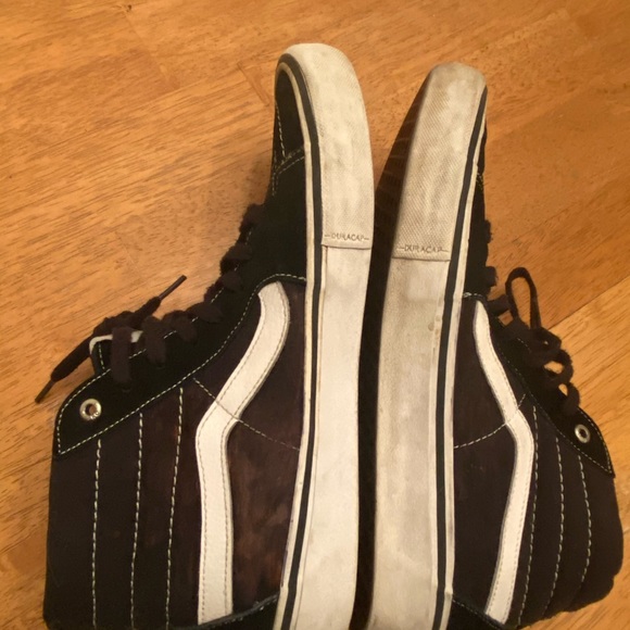 Vans Pro high top suede & canvas sneakers sz 10.5 - Picture 9 of 16